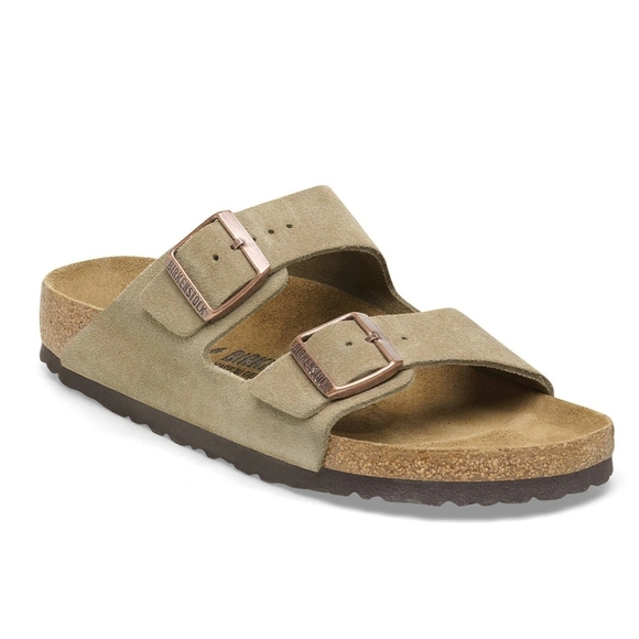 Birkenstock Shoes - Birkenstock Arizona Tobacco Brown Leather Unisex Sandals Women's 11R/Mens 9R NWT